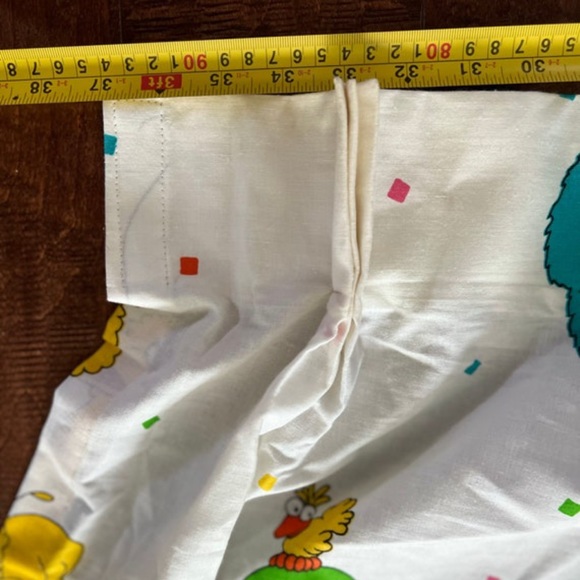 1980s - 1990s Jim Henson Sesame Street curtains, set of 2 , made in Canada - Picture 16 of 16